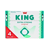 King EXTRA STRONG Peppermint 4 roll  PACK