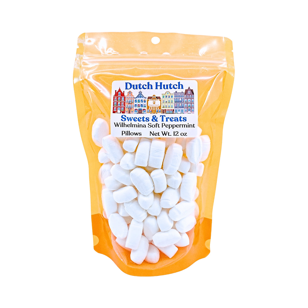 Dutch Hutch Wilhelmina Soft Pillow Mints 12 oz bag