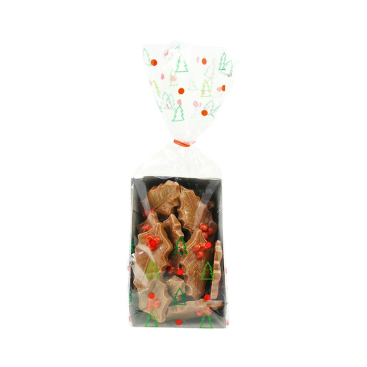 Martinez Milk Chocolate Holly Leaves 5 oz