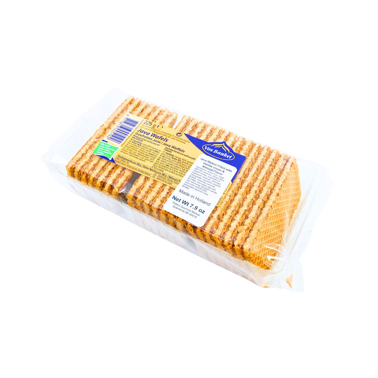 Vos Banket  Java Crispy Wafels  7.9  oz
