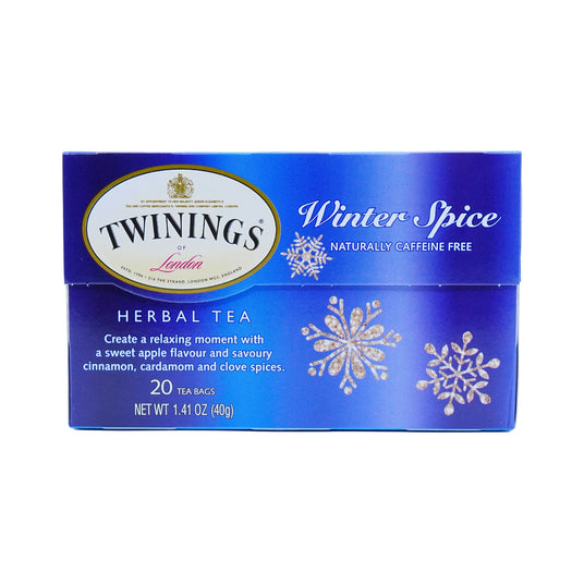 Twinings Winter Spice Herbal Tea 20 ct box