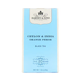 Harney & Sons Ceylon & India Orange Pekoe Tea 20 Ct Box