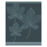 DDDDD Leaves Atlantic Blue Hand Towel 20x22 inch