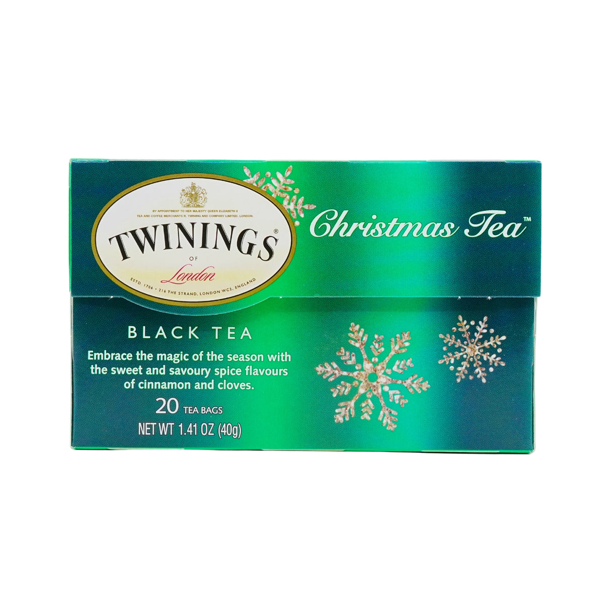 Twinings Christmas Spice Black Tea 20 ct box