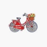 Holland Bike Magnet w/ Spinning Wheels