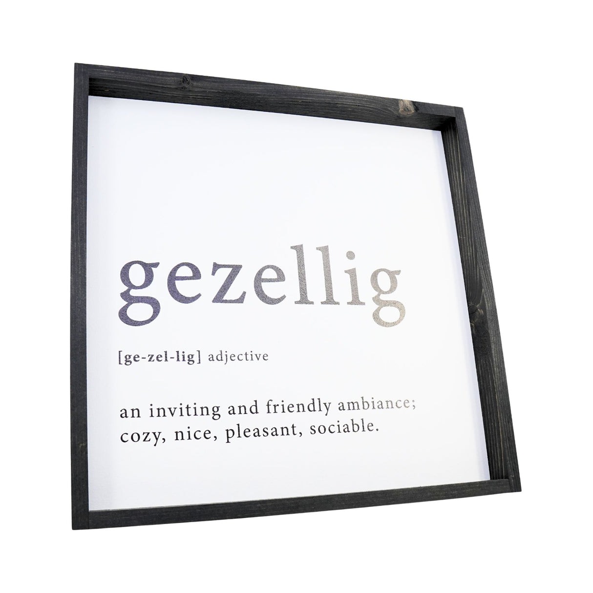 Hoekstra Decor Gezellig With Definition Framed Wall Art