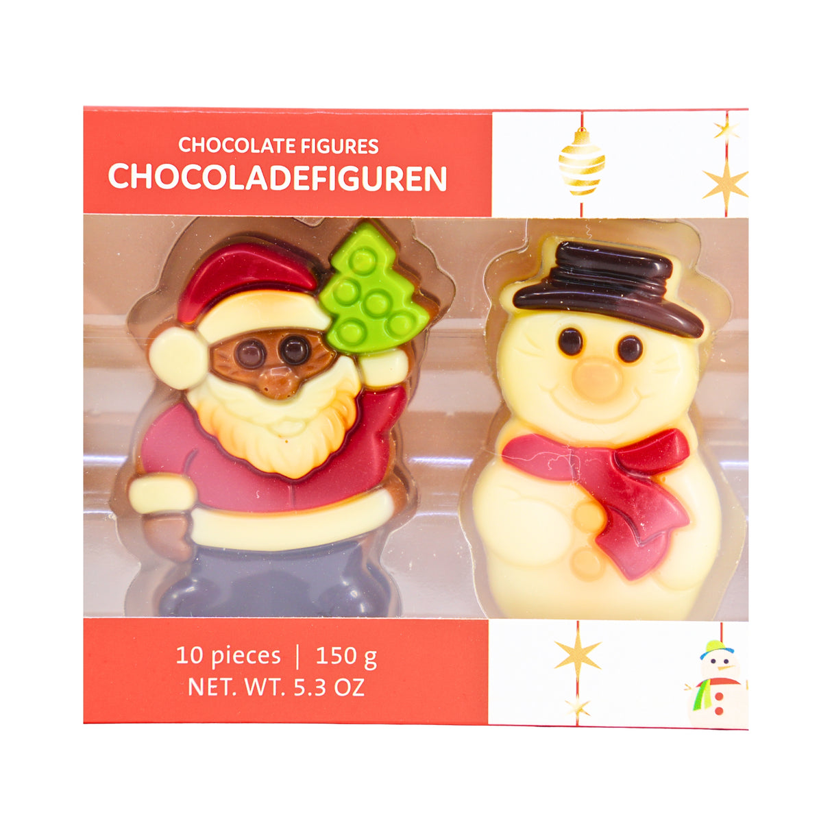 Martinez Milk Chocolate Christmas Figures  5.2 Oz box