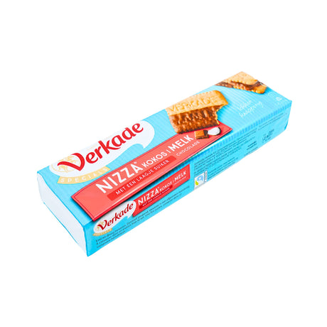 Verkade Milk Chocolate Dipped Coconut Nizza Biscuits 5.99 oz