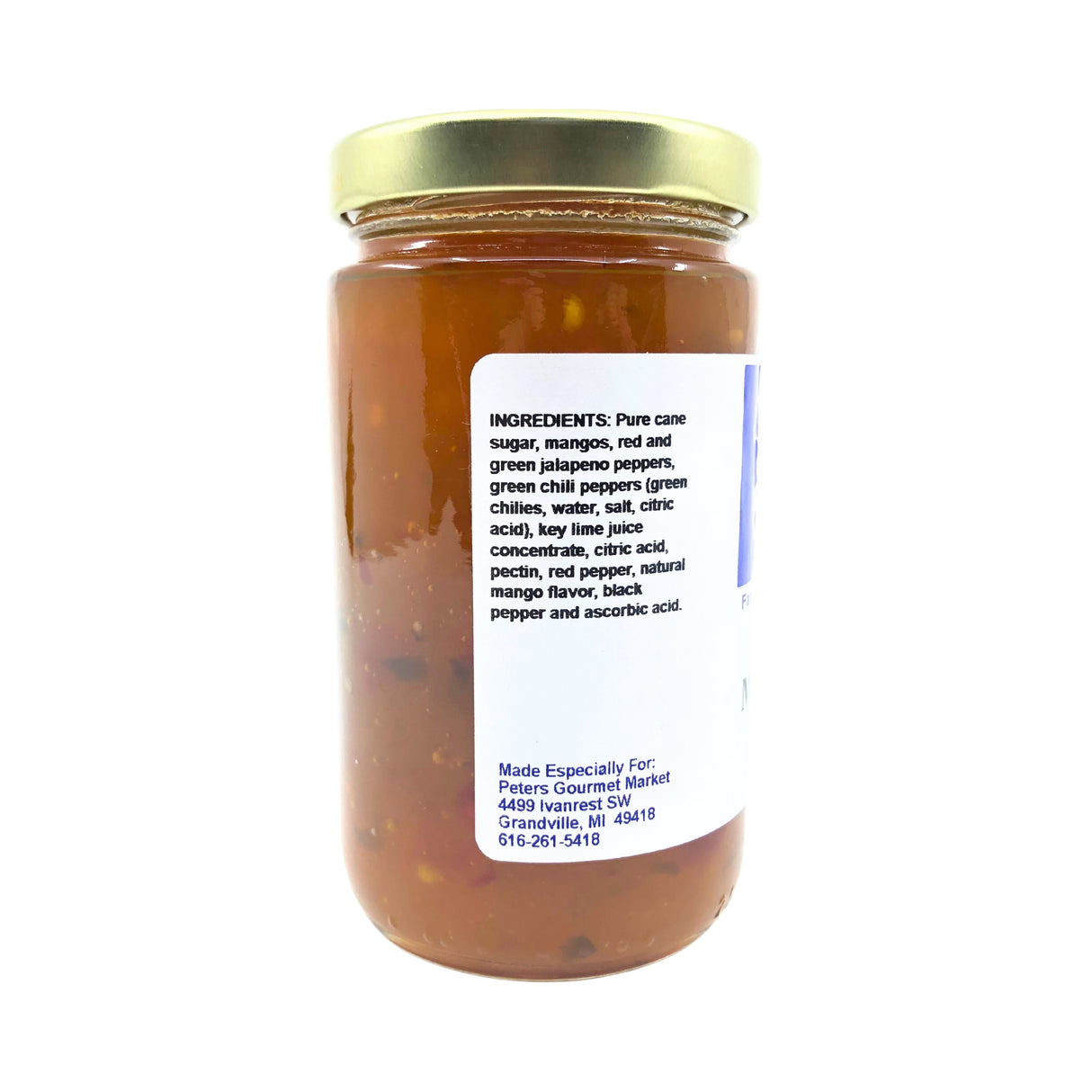 PGM Mango Jalapeno Pepper Jam 10.5 oz