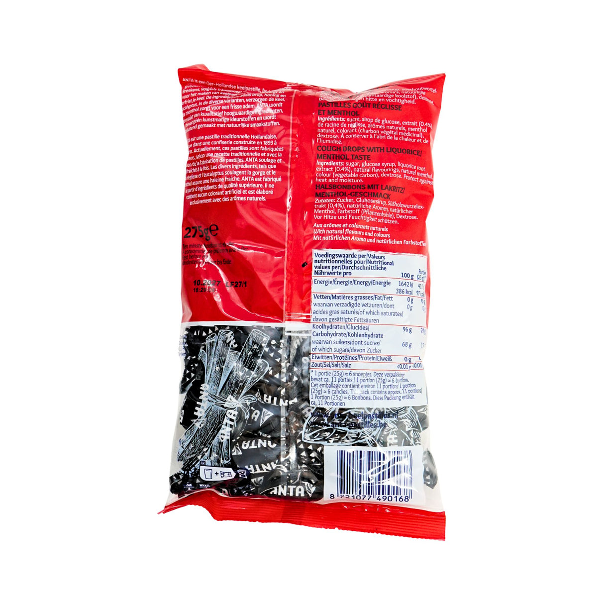 Anta Flu Dropmint Lozenges  9.7 oz bag