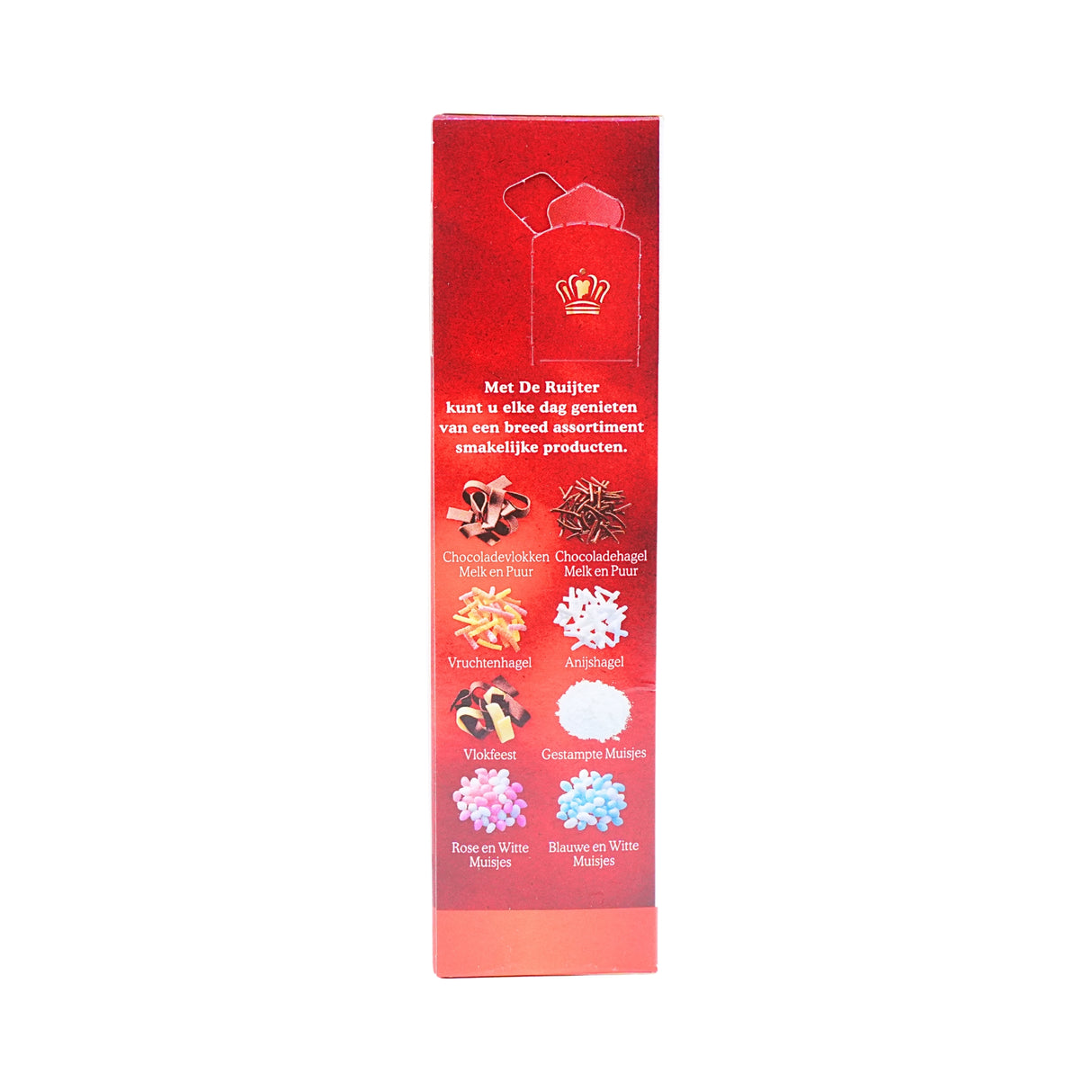 De Ruijter Dark Chocolate Sprinkles Hagelslag 14.1 Oz