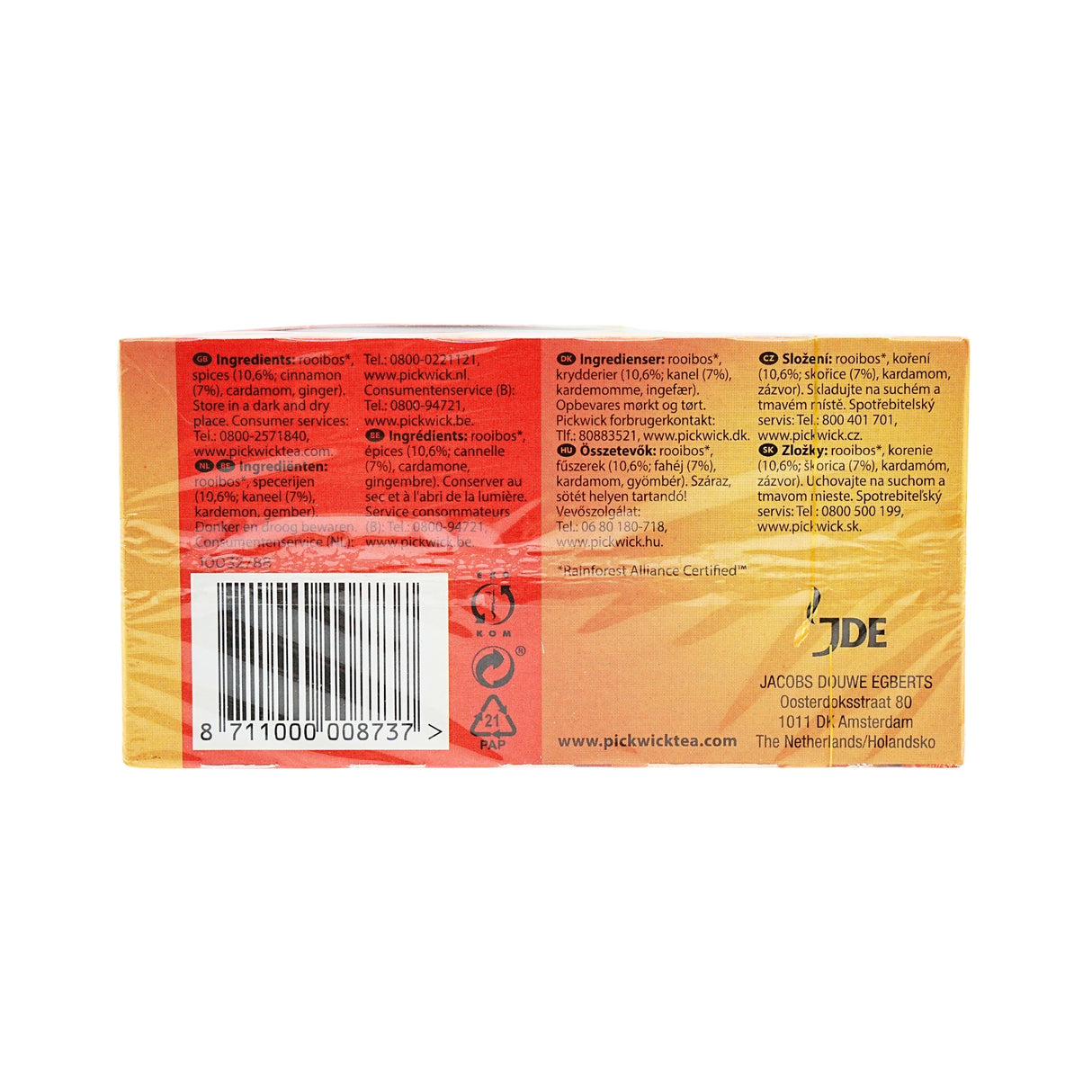 Pickwick Rooibos Original Tea 20ct box