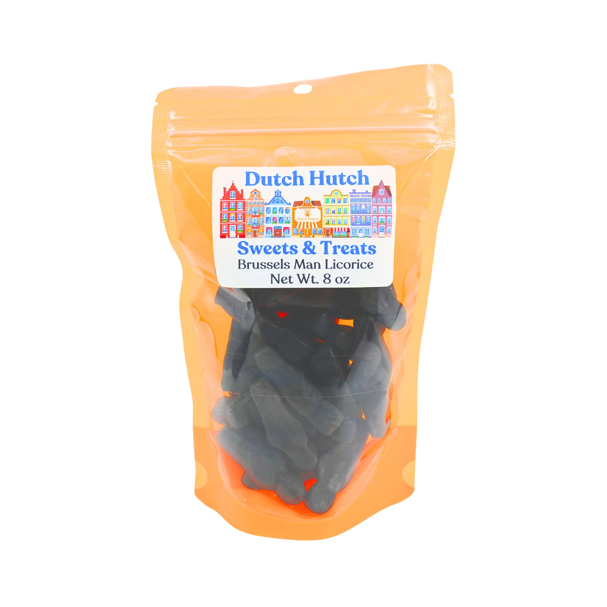 Dutch Hutch Brussels Man Licorice 8 oz By Matthijs