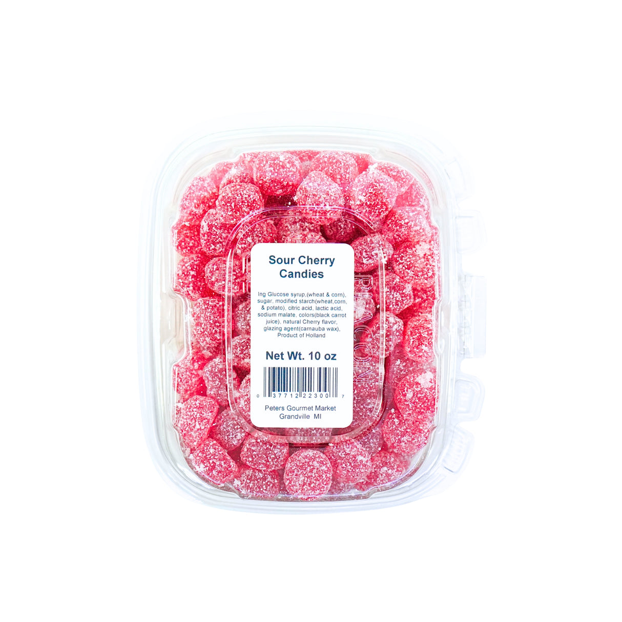Gustafs Sour Cherry Buttons 10 oz tub