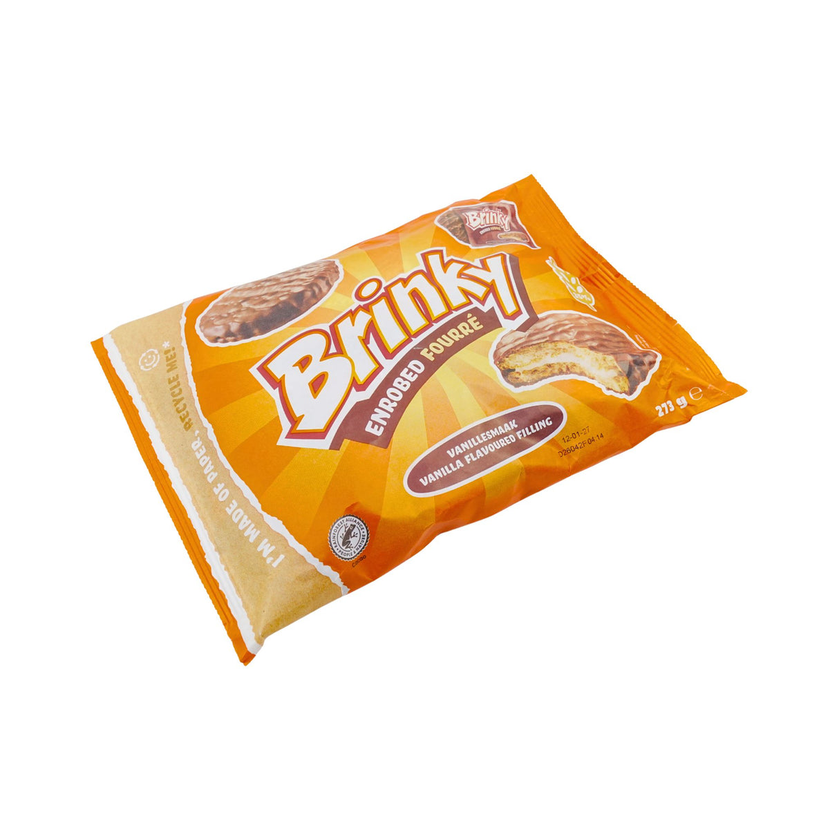 Brinky Vanilla Fourre Cookies 9.6 oz