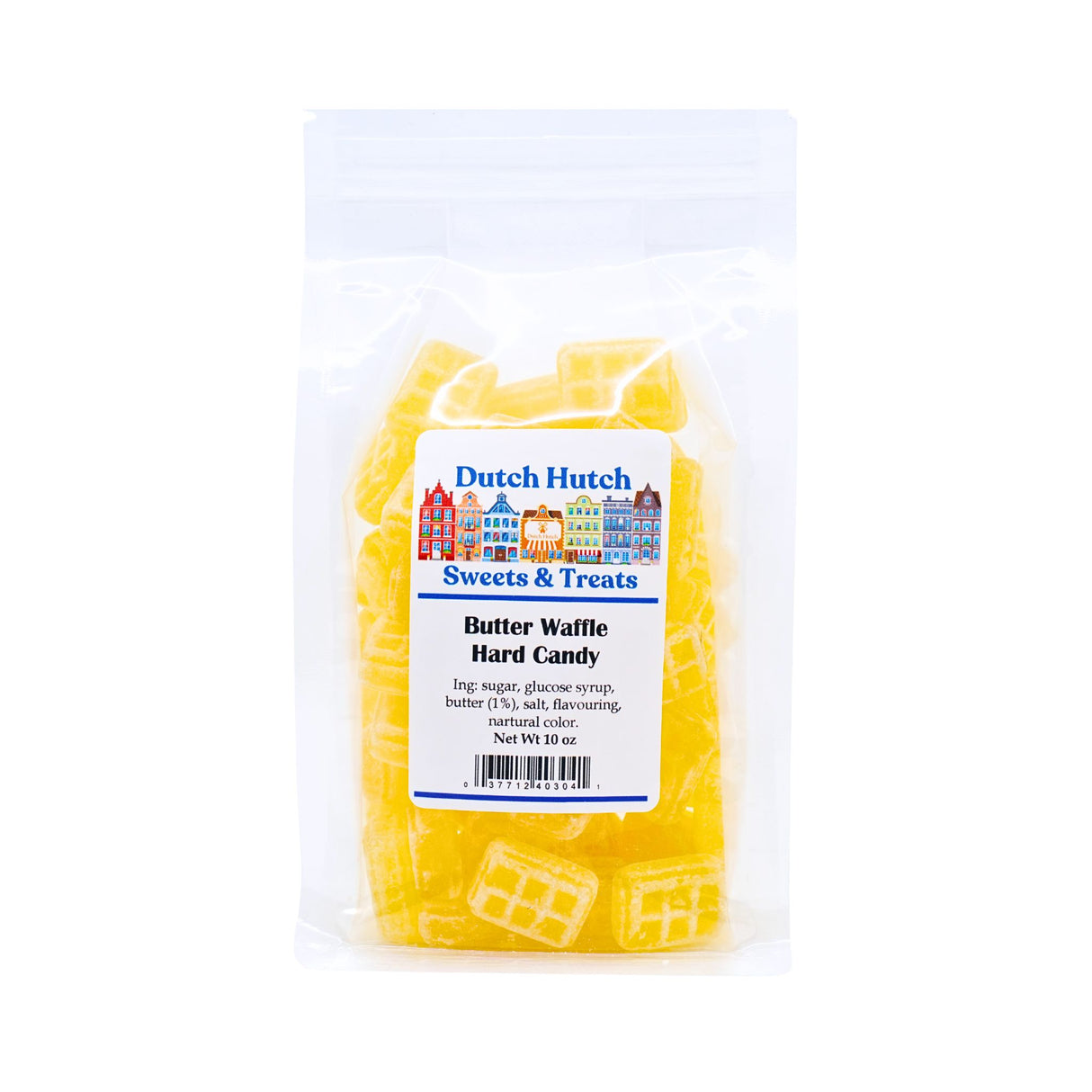 Dutch Hutch Butter Wafels hard candy 10 oz bag