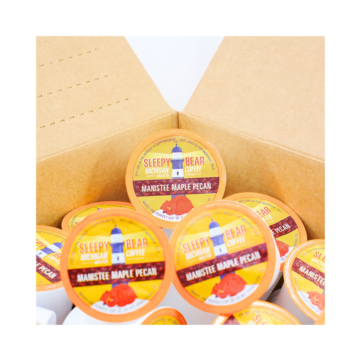 Sleepy Bear Manistee Maple Pecan Coffee 30 ct K CUP