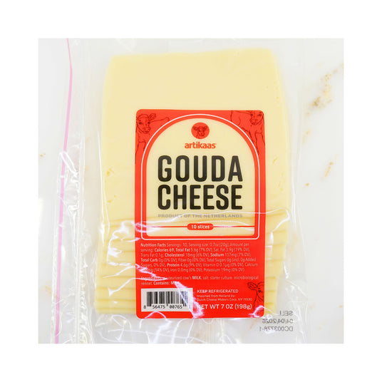 Artikaas Sliced Creamy  Gouda 7 oz