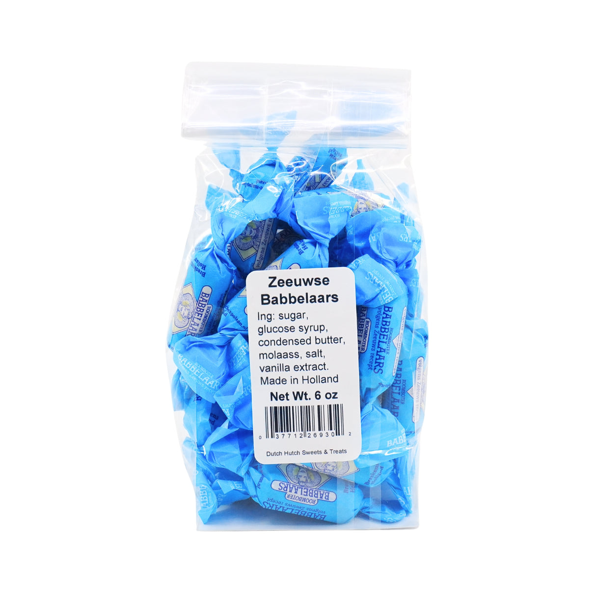 Dutch Hutch Zeeuwse Babbelaars  Dutch Candy 6 oz bag