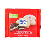 Ritter Dark Chocolate Bar With Marzipan Filling 3.5 oz mp12