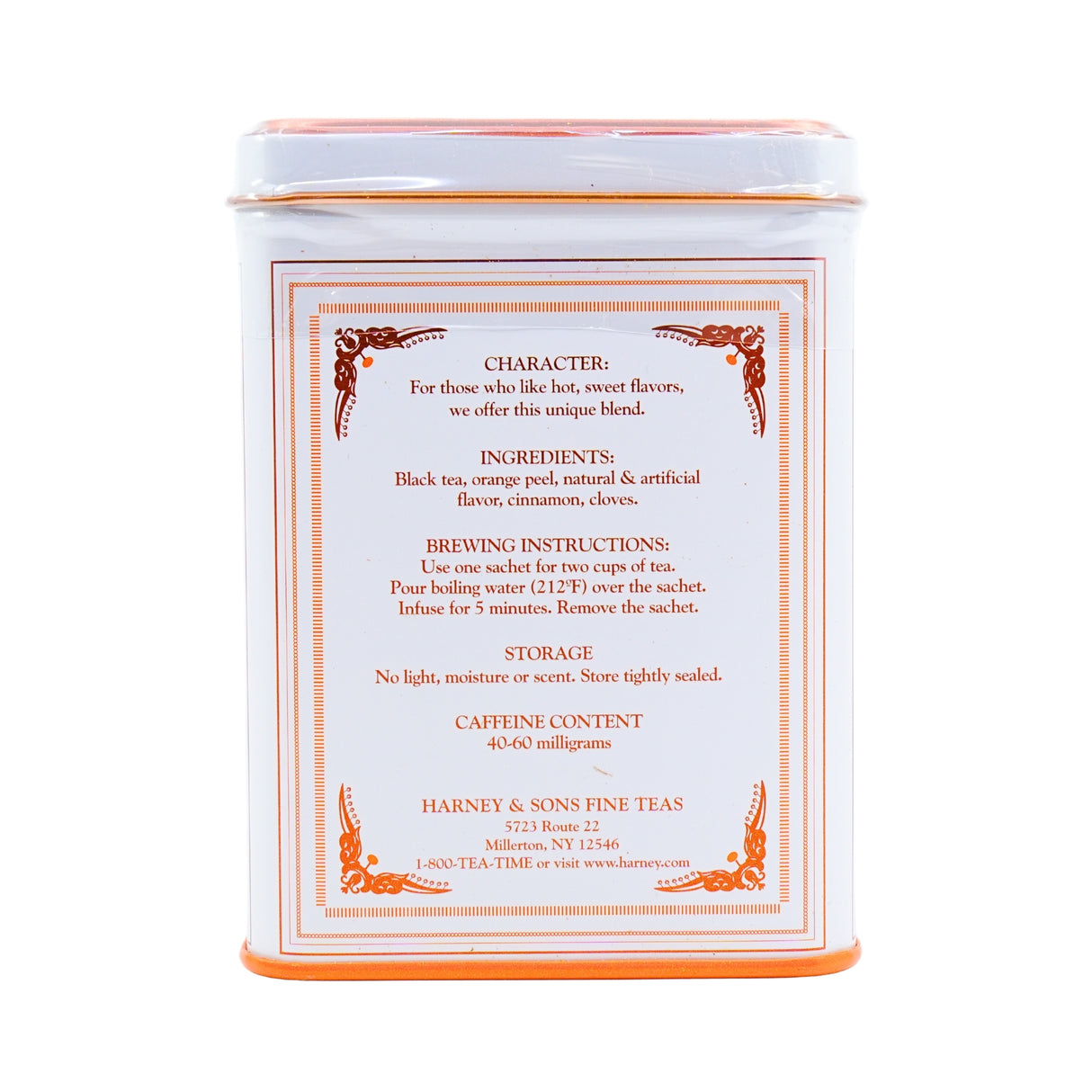 Harney & Sons Hot Cinnamon Spice Classic White Tea Tin