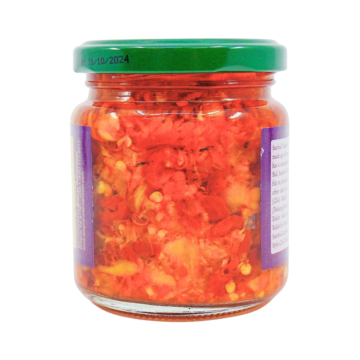Runel Sambal Matah Chili Relish w/Lemongrass & Shallots 6.7 oz