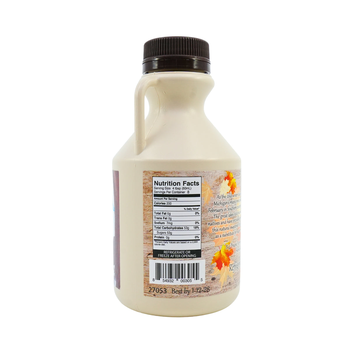 Big Prairie Farm Mich Pure Maple Syrup Pint (16 Ounces)