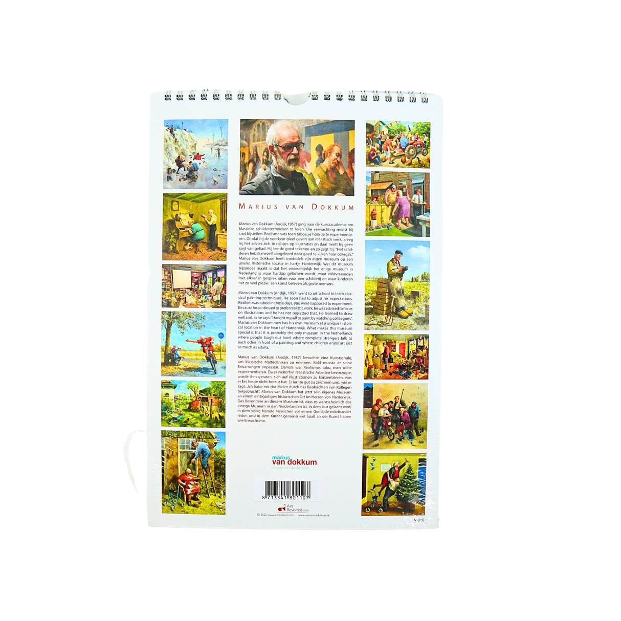 Marius van Dokkum Birthday Calendar