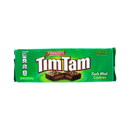 Arnotts Dark Mint Tim Tam Cookies 5.8oz