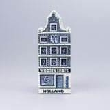 Magnet Canal House Wooden Shoe Delft Blue