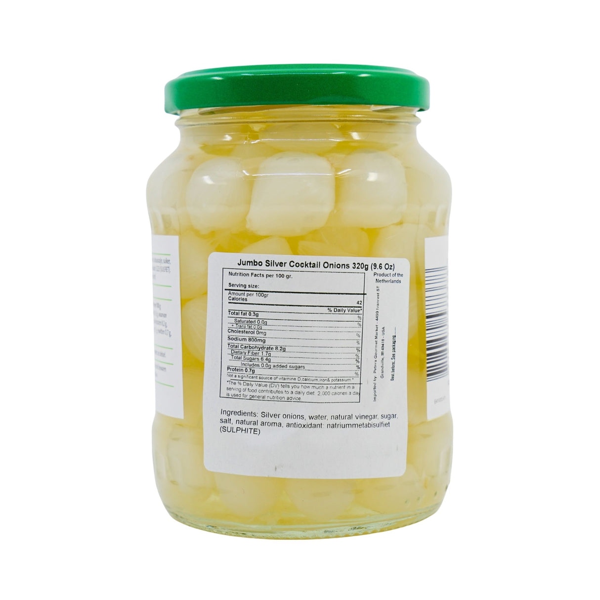 Jumbo  Silverskin Sweet & Sour Onions 13 oz