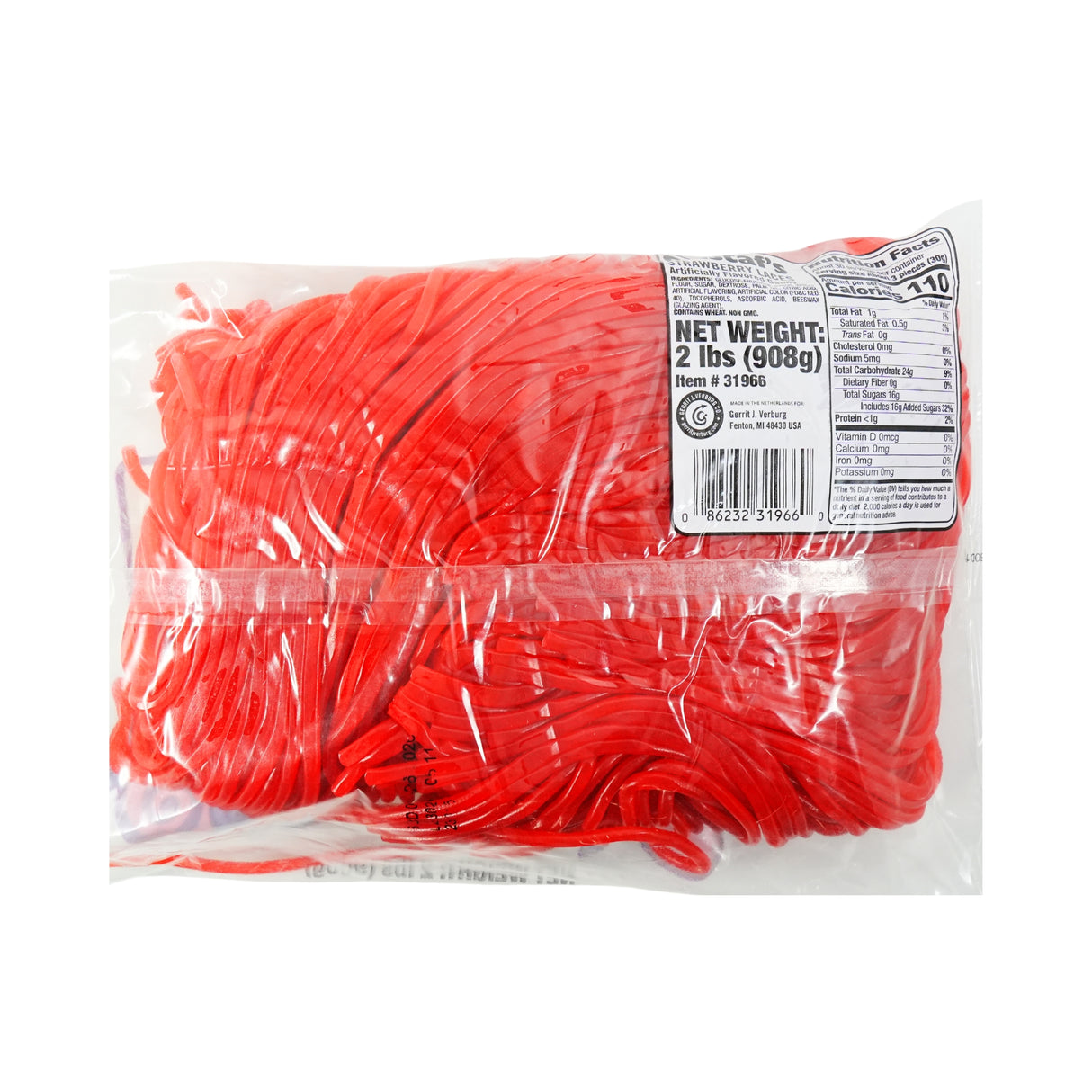 Gustafs Strawberry Laces 2lb