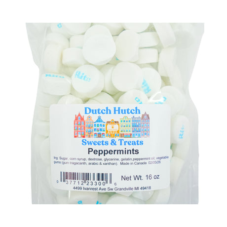 Dutch Hutch Canada Rito White peppermints 1 lb Bag