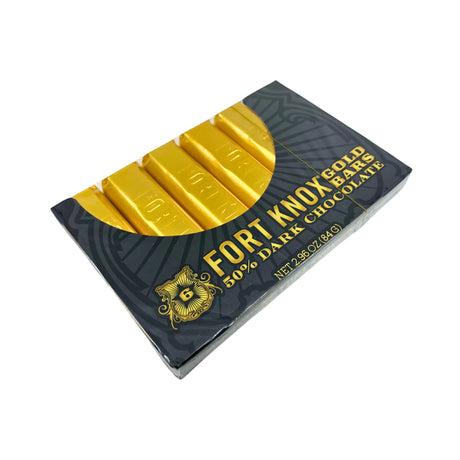Fort Knox Dark Choc Mini Gold Bars 2.96 Oz