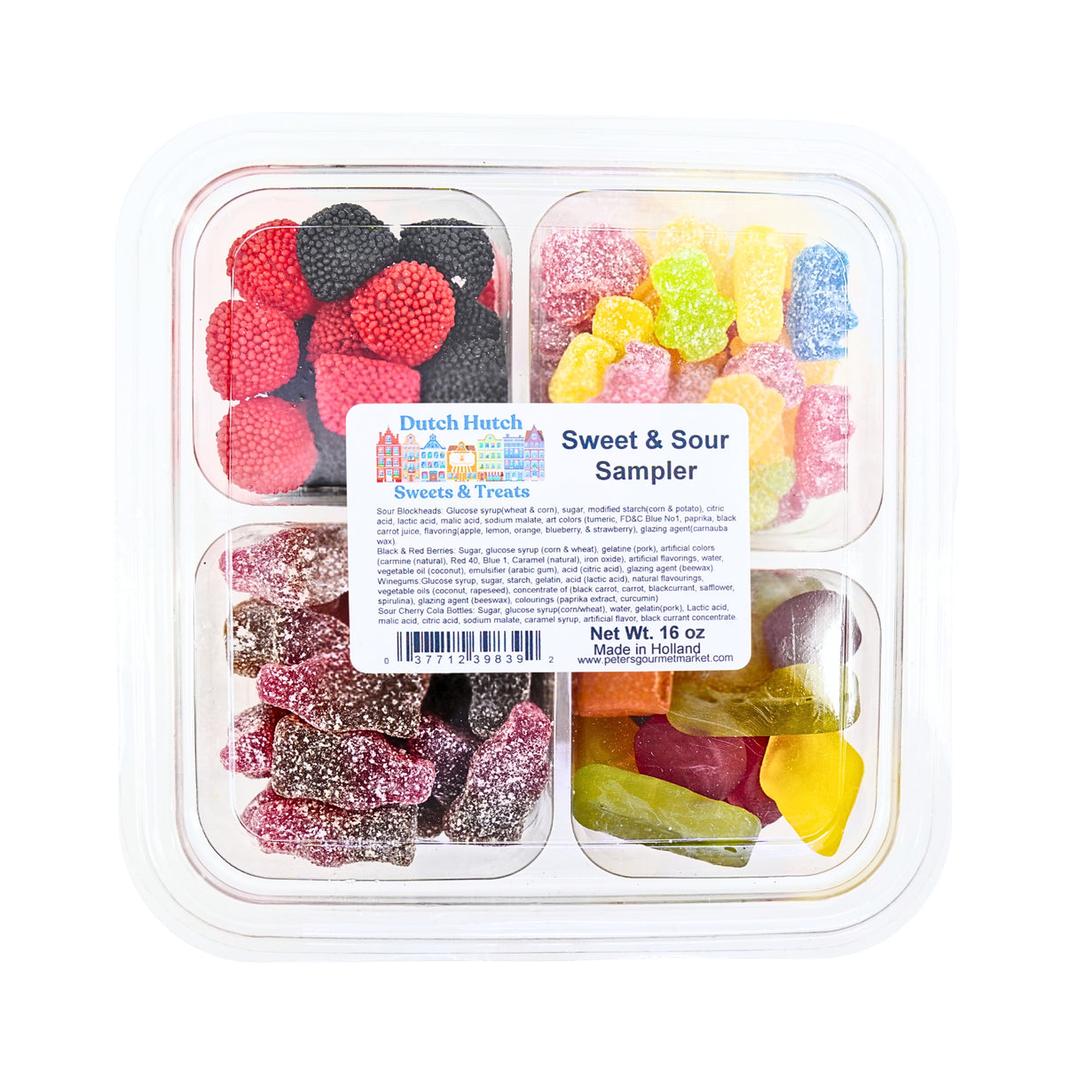 Dutch Hutch  Sweet & Sour Confection Sampler 16oz