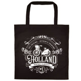 Holland Shopping Bag Classic Black 100% Cotton