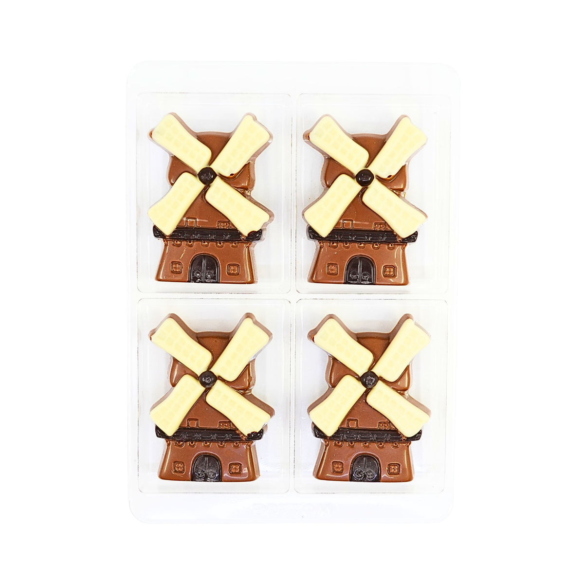 Martinez Milk Chocolate Windmills 2.1 Oz  4 ct box