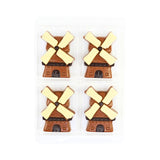 Martinez Milk Chocolate Windmills 2.1 Oz  4 ct box