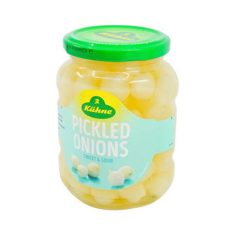 Kuhne  Silverskin Sweet & Sour Onions 11.64oz