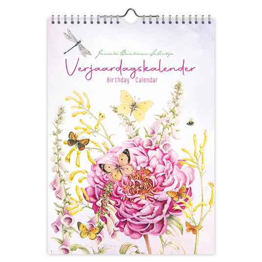 Janneke Brinkman Peony  Birthday Calendar