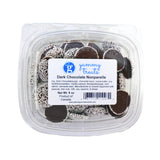 Dark Chocolate White Nonpareils  8 oz