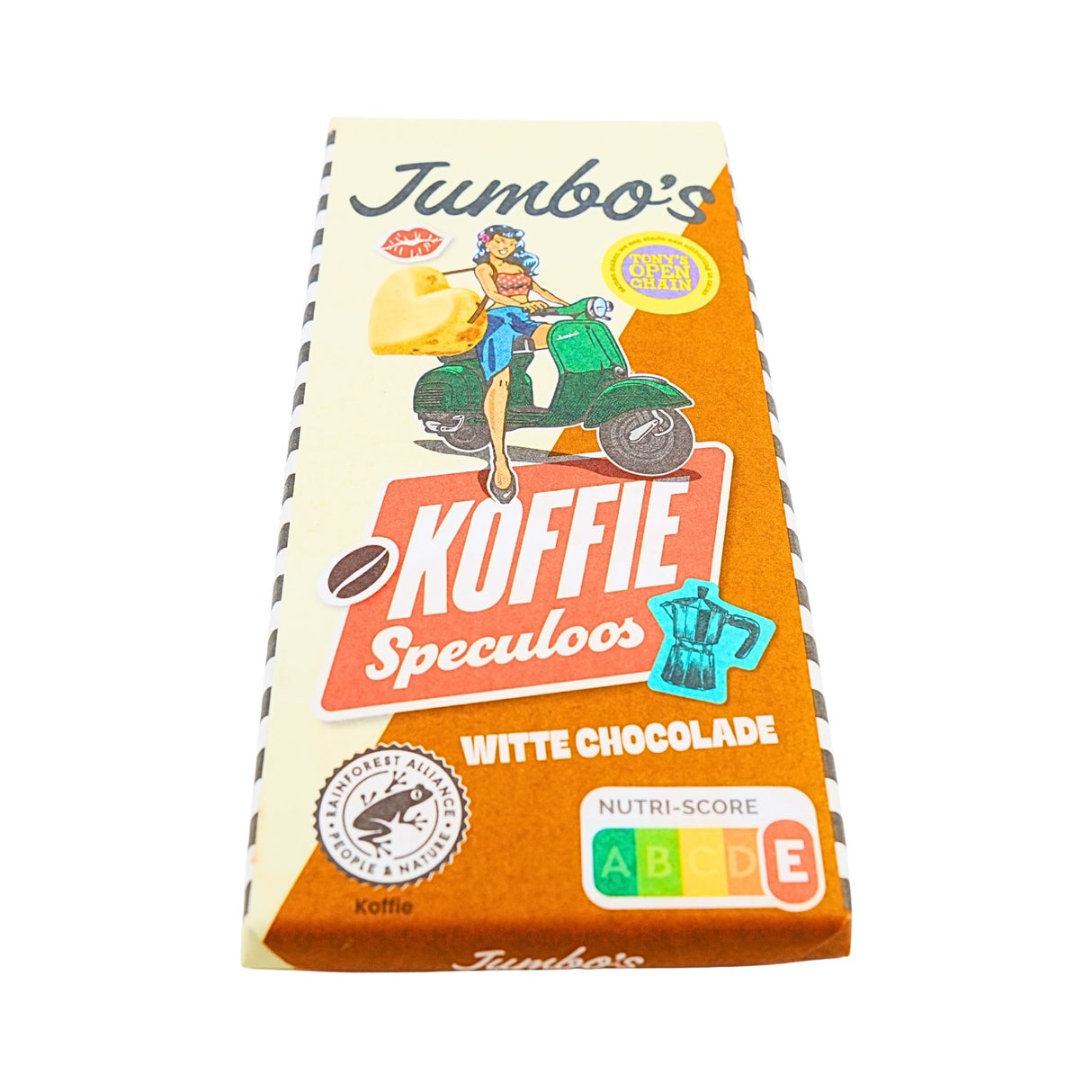 Jumbo Coffee Speculaas White Chocolate Bar 4.9 oz