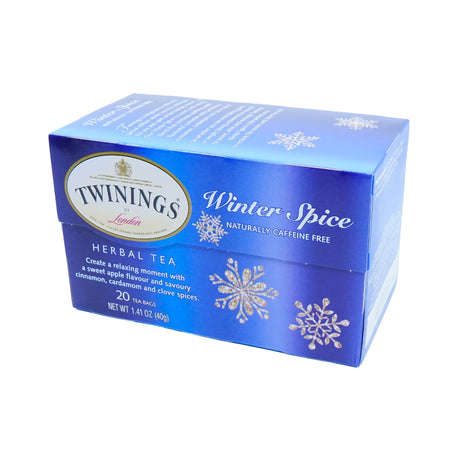 Twinings Winter Spice Herbal Tea 20 ct box