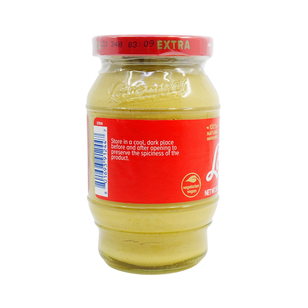 Lowensenf Extra Hot Mustard 9.3 oz