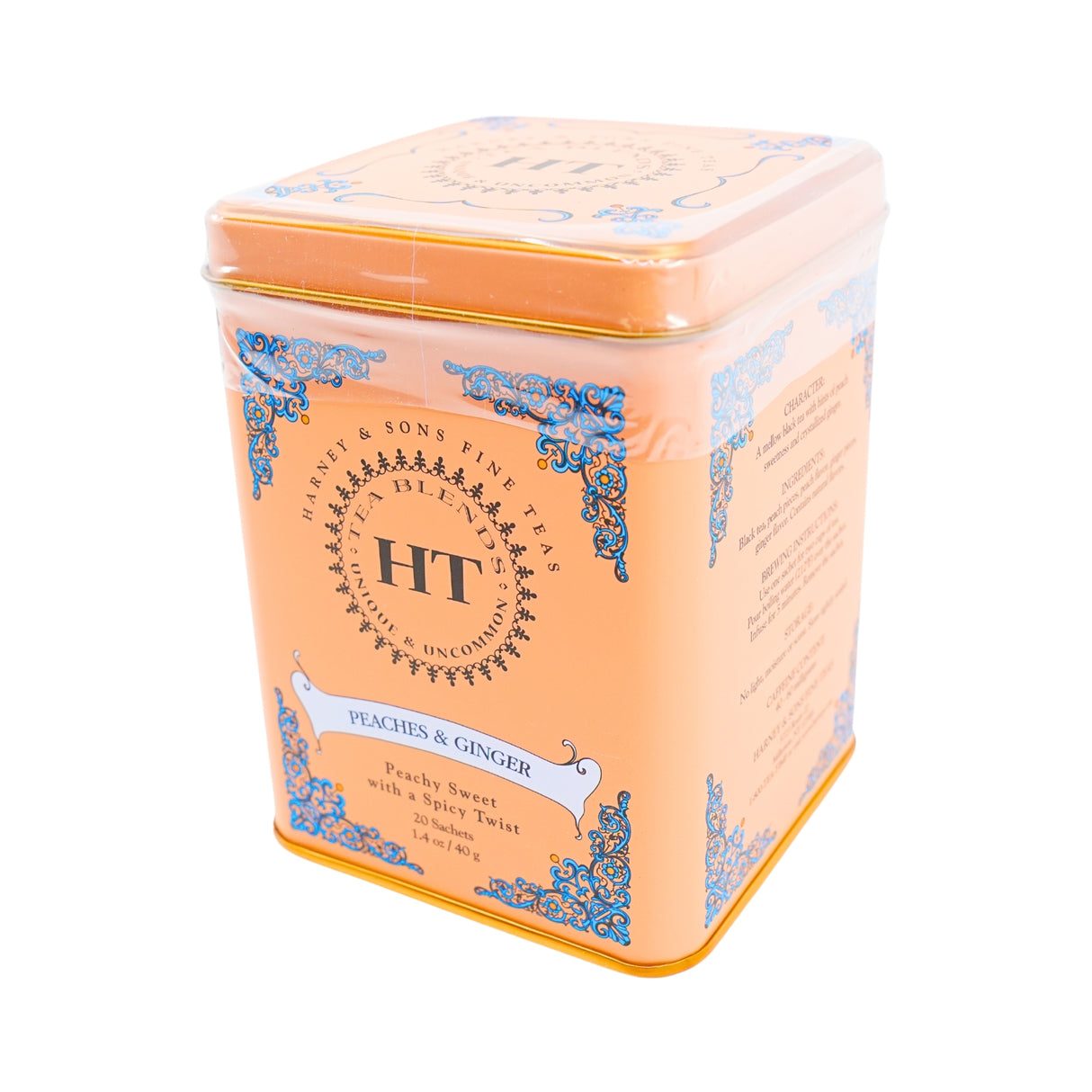 Harney & Sons Peaches & Ginger Tin
