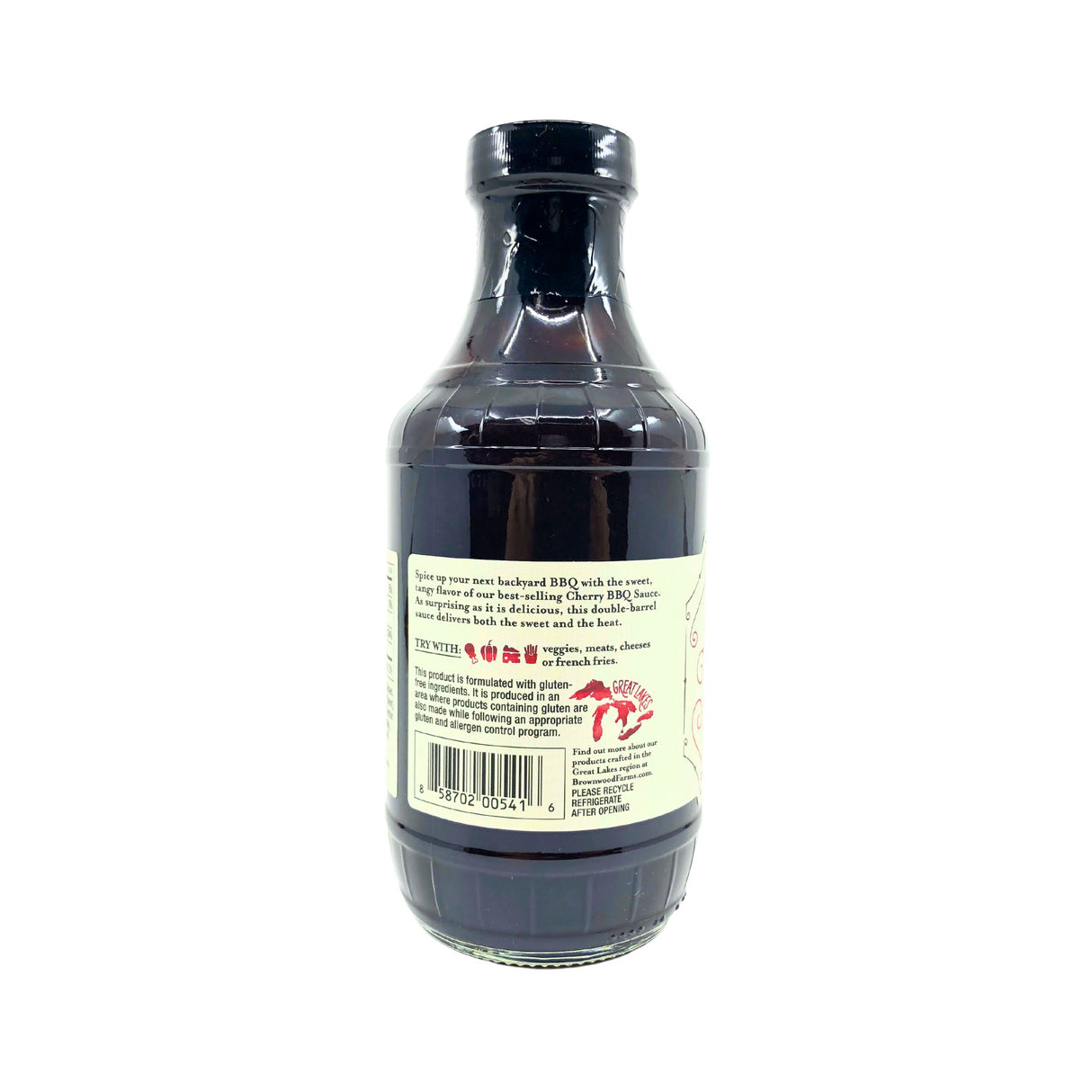 Brownwood Farm Cherry BBQ Sauce 20 oz