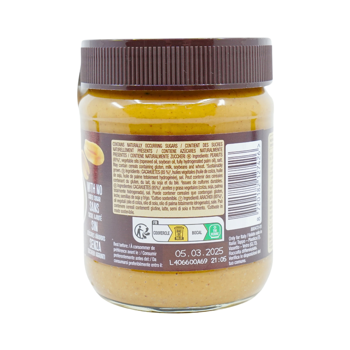 Calve Smooth Peanut Butter Jar 12.3 oz Jar