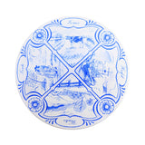 Markus Holland Delft style Stroopwafel tin with 8 stroopwafels