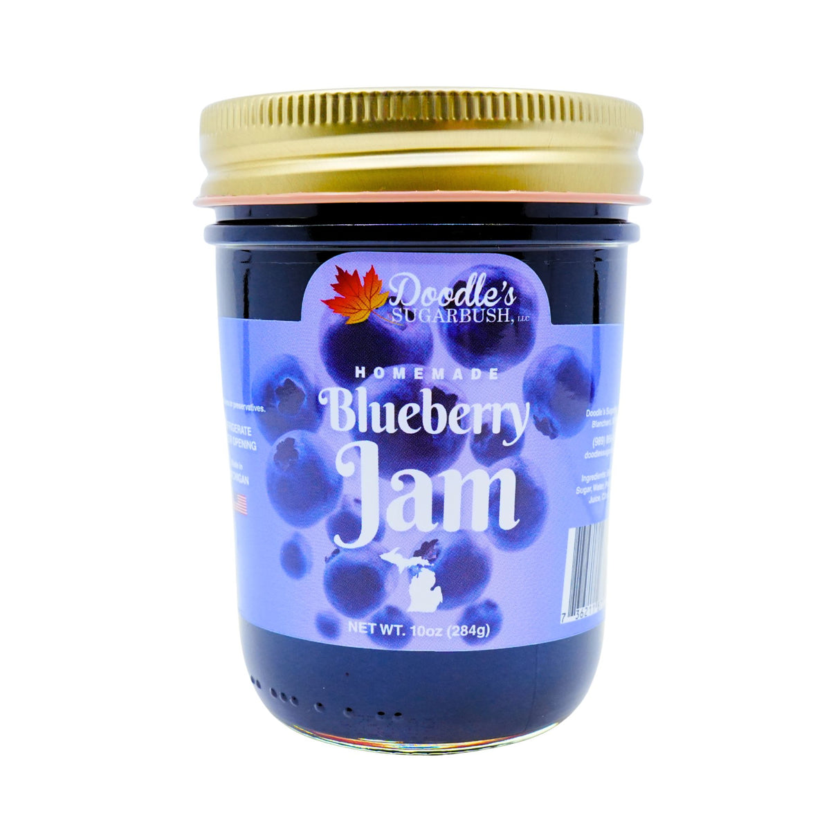 Doodles Blueberry Jam 10 oz