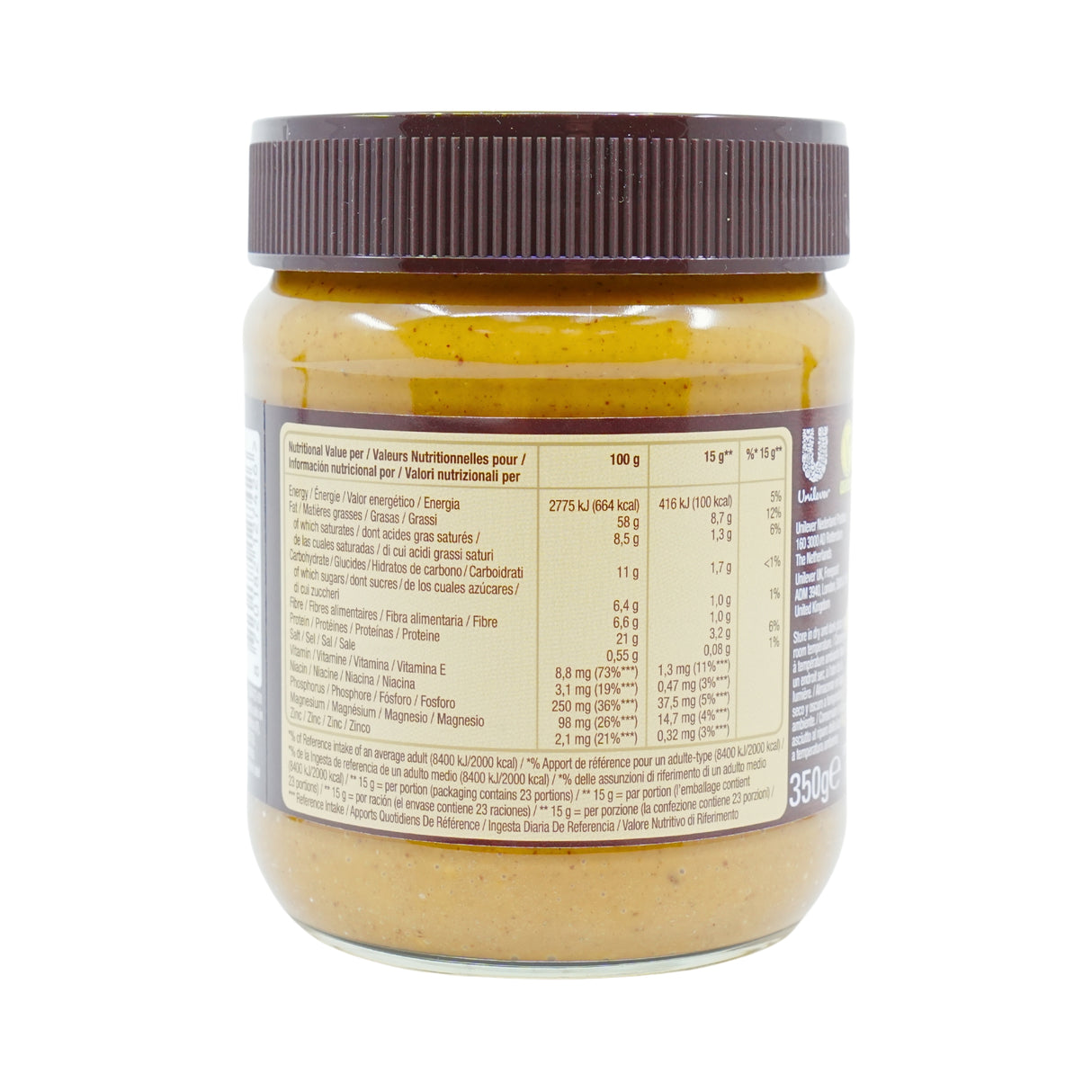 Calve Smooth Peanut Butter Jar 12.3 oz Jar